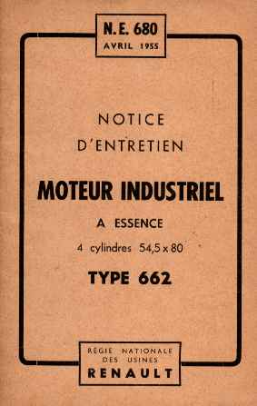 NE 680 pour moteur industriel 662 de 4cv collection SHGR